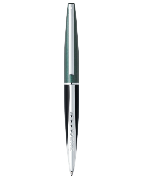TARANIS Rollerball Pen SHEAFFER FOREST GREEN & CHROME New